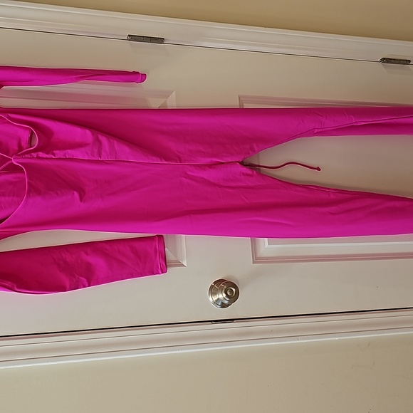 1318. NWT SKIMS Lace Up Catsuit - Picture 9 of 10